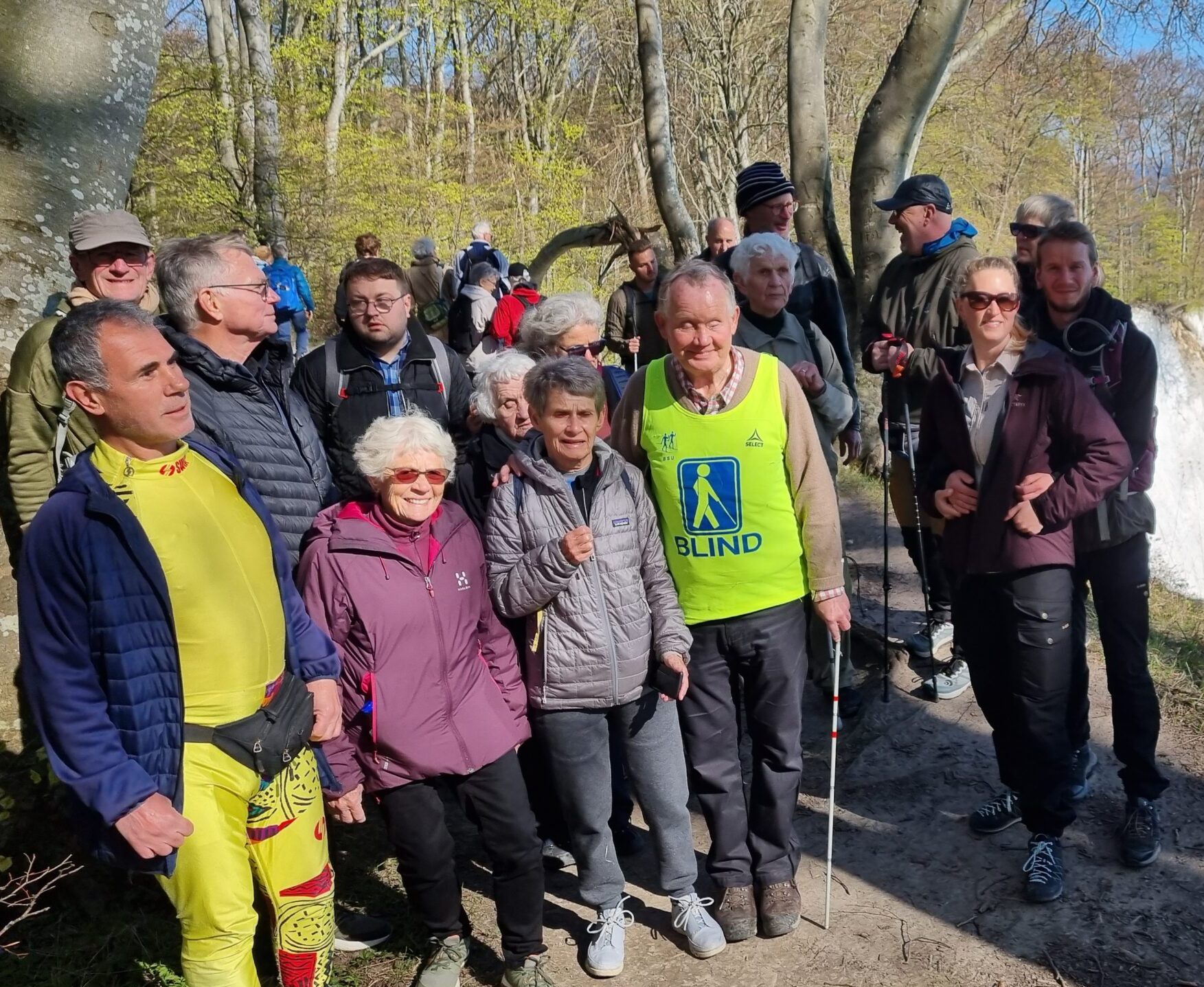 Den anden halvdel af vandregruppen